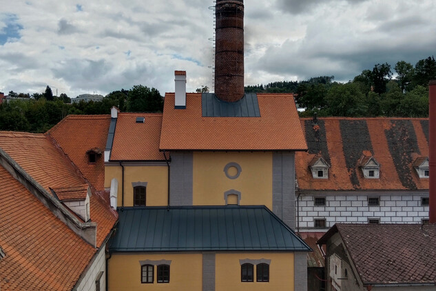 Český Krumlov, centrum Port 1560
